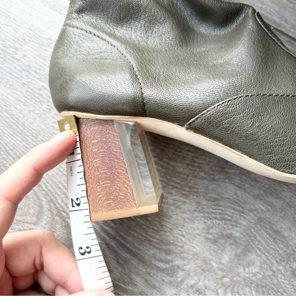 Jeffrey Campbell Kovac Bootie  With Chunky Heel - Picture 13 of 13